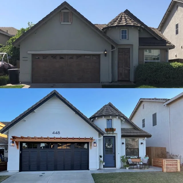 Freshly painted exterior, cropped from the after half of the Wences website comparison